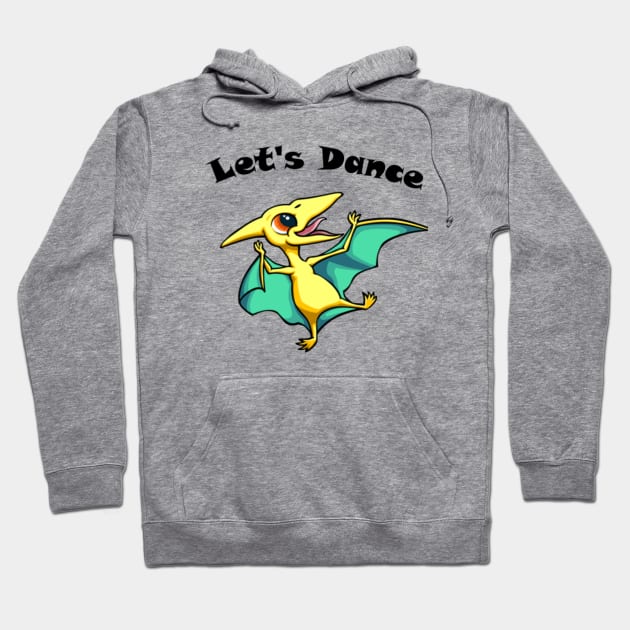 let's Dance Dino T-shirt,books,mugs,apparel,stickers Hoodie by creativeminds